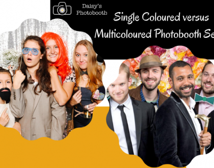 The Magic of Colour in Party Photo Booth – Single Coloured versus Multicoloured Setup