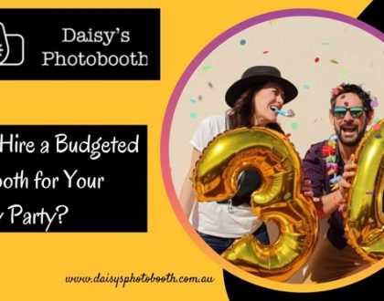 Photobooth Hire for Birthday Party