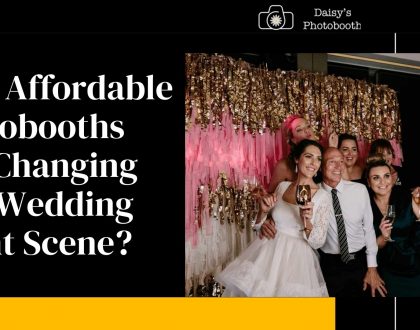 How Affordable Photobooths Are Changing The Wedding Event Scene?